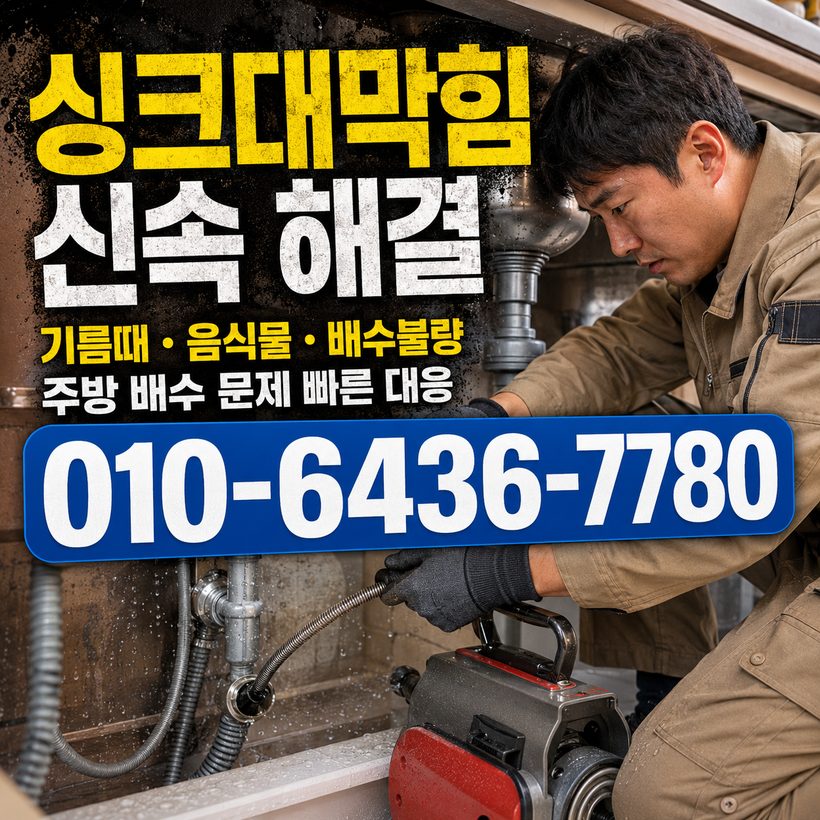 남면 지역 하수구막힘 관련 이미지