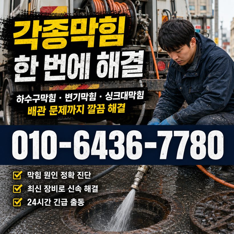 강남동 하수구막힘 빠른출동 2