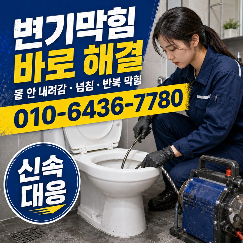 곤명면 지역 하수구막힘 관련 이미지