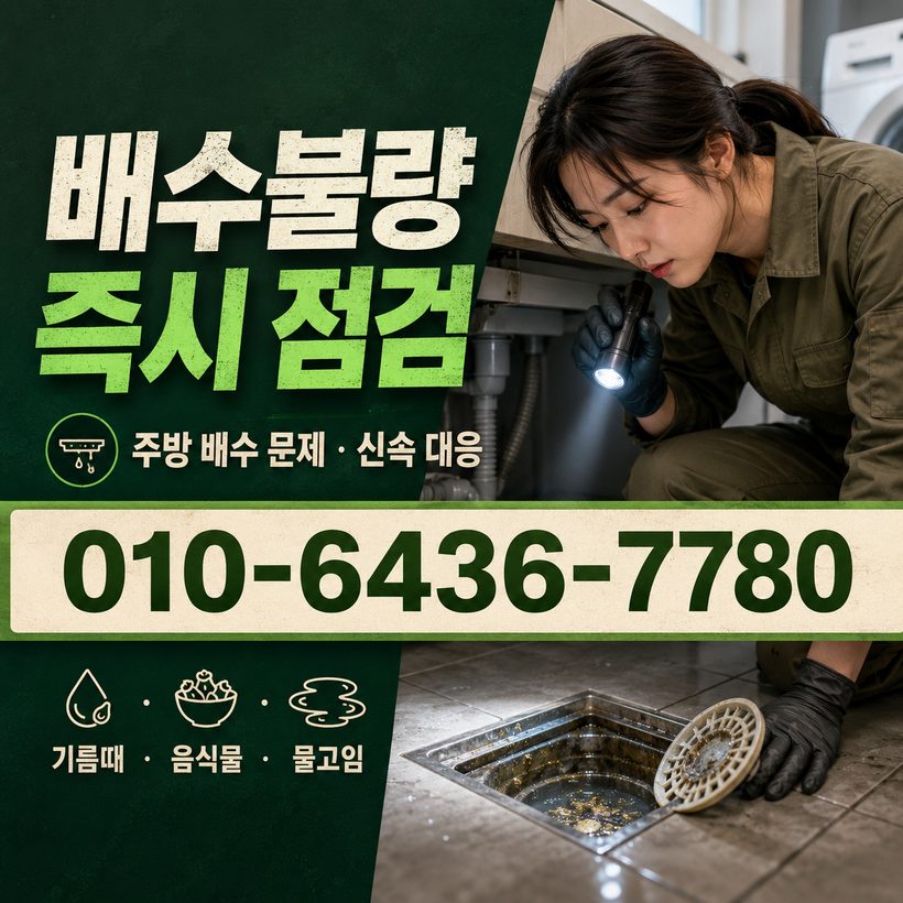 지보면 하수구막힘 빠른출동 3