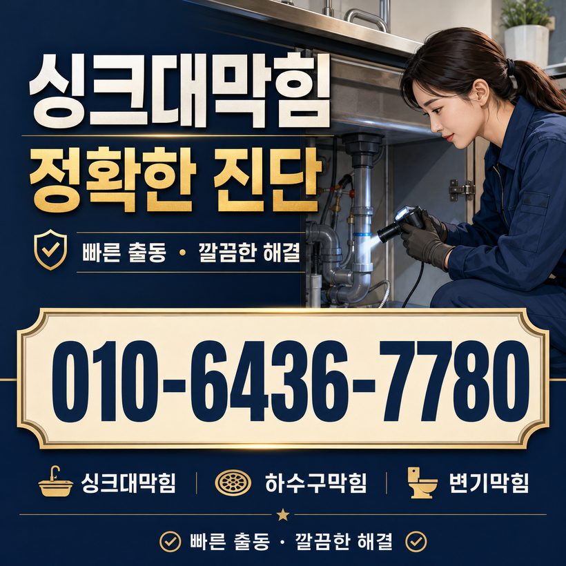 대송면 하수구막힘 빠른출동 4